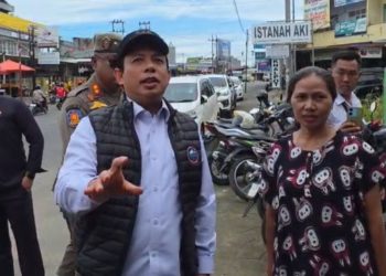 Walikota Bengkulu Bang Dewa Turun Tangan Tertibkan PKL di Pasar Panorama