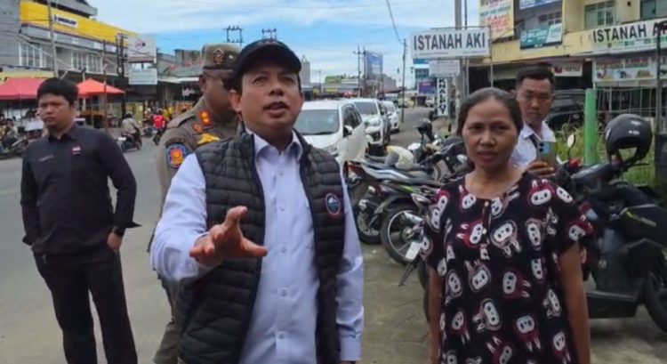 Walikota Bengkulu Bang Dewa Turun Tangan Tertibkan PKL di Pasar Panorama