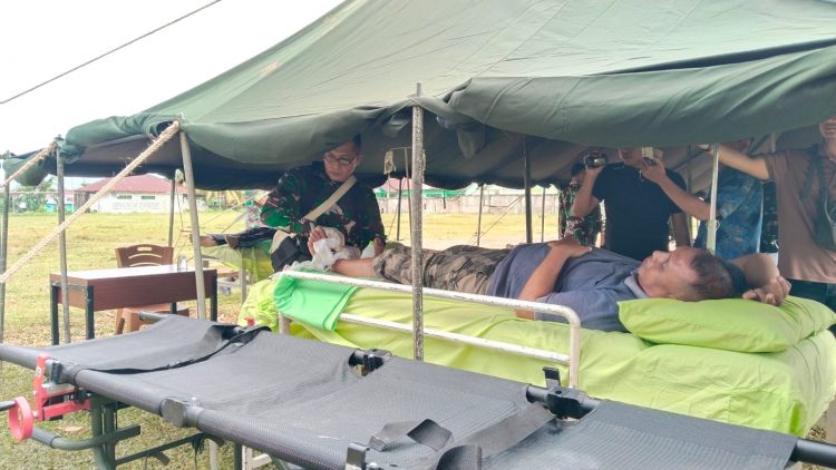 Kamis Pagi Kota Bengkulu Dilanda ‘Banjir dan Longsor’, Korem 041 Gamas Terjunkan Kekuatan Penuh