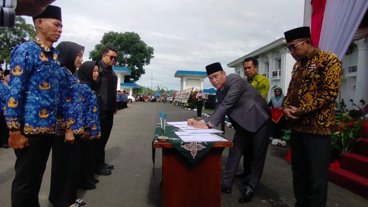 691 PPPK Paruh Waktu Kepahiang Dilantik, Bupati Ingatkan Jangan Ada yang Cerai Setelah Terima SK