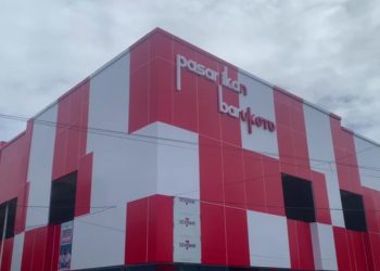 Proyek Pasar Barukoto Kota Bengkulu Masuk Tahap Finishing