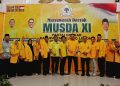 Aklamasi, Wahono Kembali Pimpin DPD II Golkar Rejang Lebong