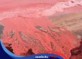 Penyebab Pantai di Iran Mendadak Berubah Merah Darah Setelah Hujan Turun