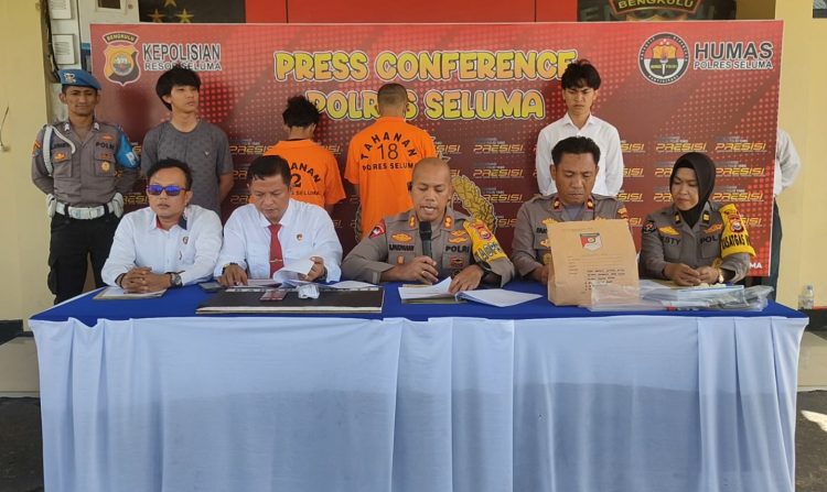 Hasil Operasi Pekat Nala II 2025 Polres Seluma