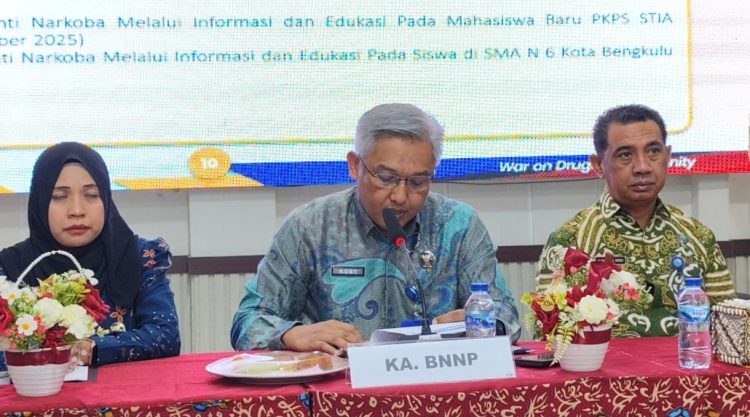 BNNP Bengkulu Klaim Proteksi 42 Ribu Jiwa Sepanjang Tahun 2025 dari Ancaman Narkotika