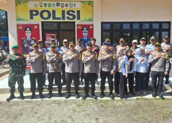 Arahan Wakapolda Bengkulu Saat Cek Pospam dan Posyan Nataru