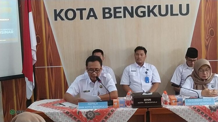 BNN Bocorkan 2 Zona Merah Narkoba di Kota Bengkulu