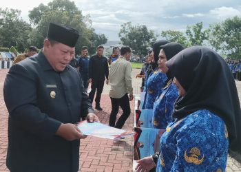 Alhamdulillah, 1.875 PPPK Paruh Waktu Mukomuko Terima SK