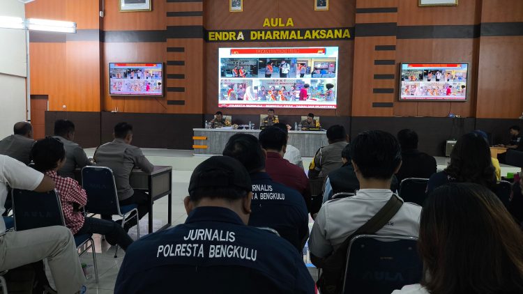 Polresta Bengkulu Terima 2.038 Laporan Sepanjang 2025, Paling Banyak Pencurian dengan Kekerasan