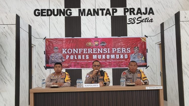Kinerja Polres Mukomuko Tahun 2025: Ungkap Kasus 100 Persen, Keamanan Wilayah Terjaga