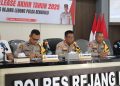 Polres Rejang Lebong Tahan 197 Orang Sepanjang Tahun 2025