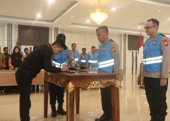 Kapolda Bengkulu Pimpin Penandatanganan Pakta Integritas dan Pengambilan Sumpah Seleksi SIPSS 2026