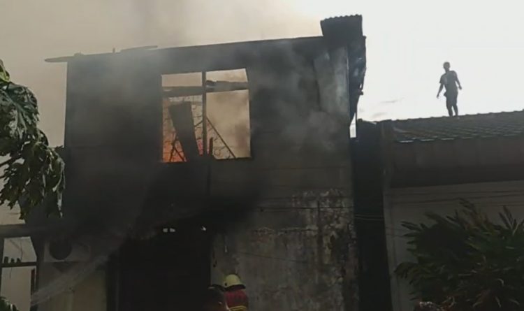 Hari Pertama 2026, Rumah ASN Pemkab Bengkulu Tengah Terbakar