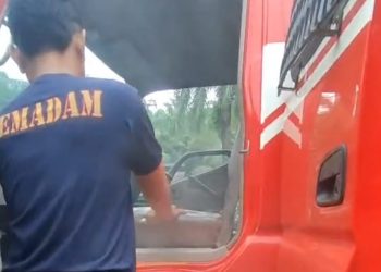 Mobil Pemadam Kebakaran di Seluma Terbakar Saat Meluncur ke TKP