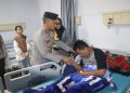 Kapolda Bengkulu Anjangsana Jenguk Personel Sakit di RS Bhayangkara