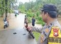 Ruas Jalan Kembang Ayun-Pagar Dewa Bengkulu Tertutup Banjir