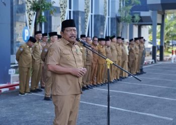 Pimpin Apel Perdana Tahun 2026, Ini Pesan Wagub Bengkulu Mian