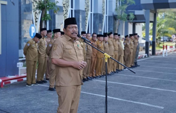 Pimpin Apel Perdana Tahun 2026, Ini Pesan Wagub Bengkulu Mian