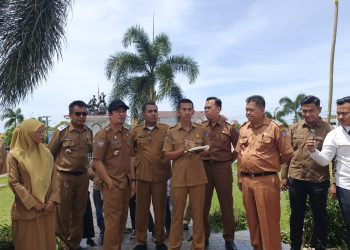 Bupati Tinjau RTH, Alun-alun dan Bundaran Arga Makmur Masuk Agenda Penataan 2026