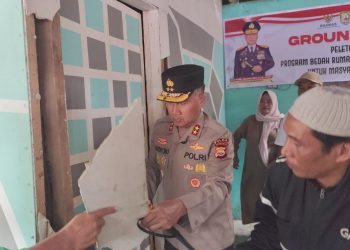 Groundbreaking Bedah Rumah ke-67 Polda Bengkulu