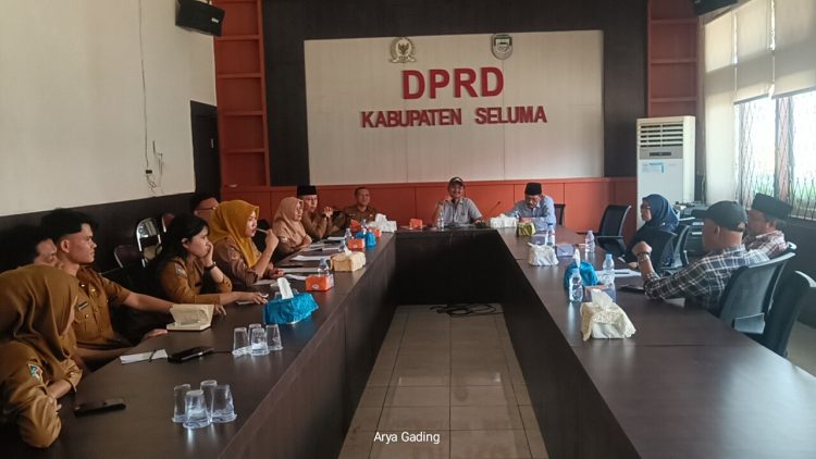 Daftar Raperda yang Dibahas Pemkab dan DPRD Seluma
