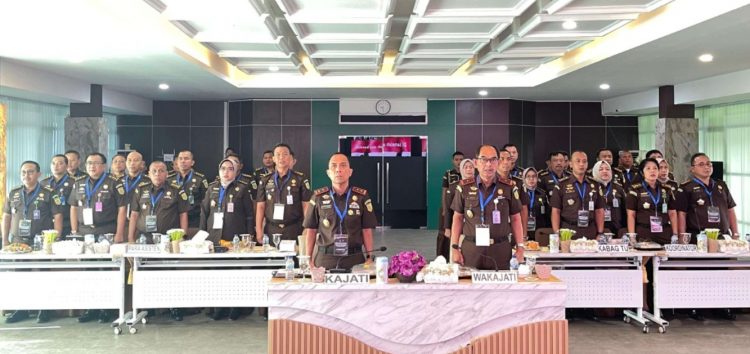 Kejaksaan Tinggi Bengkulu Mengikuti Rapat Kerja Nasional Kejaksaan RI Tahun 2026