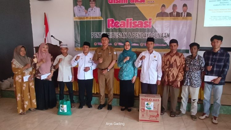 Baznas Seluma Salurkan Dana ZIS ke Penderita Thalasemia dan Wira Usaha