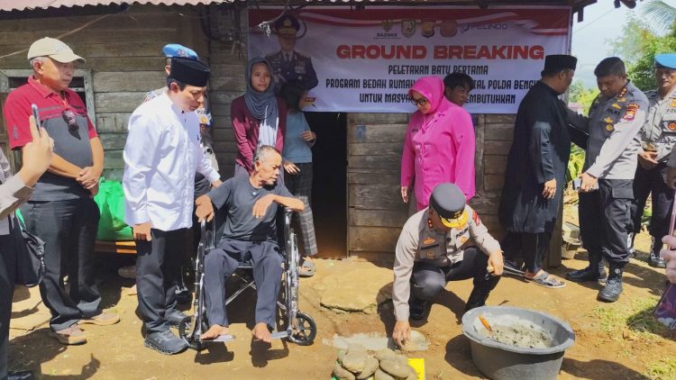 Kapolda Bengkulu Irjen Pol Mardiyono Bangun Rumah Lansia, Sudah 4 Tahun Lumpuh Total