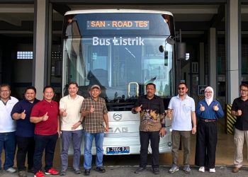 PO SAN Punya Bus Listrik, Pemprov Bengkulu Dukung Penuh