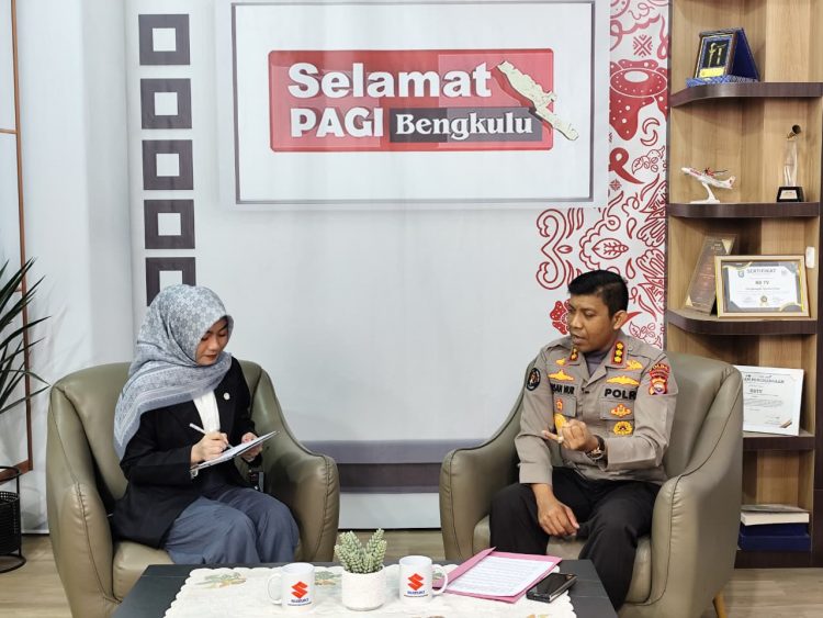 Live Dialog di RBTV, Kombes Pol Ichsan Nur Tegaskan Seluruh Personel Polda Bengkulu Adalah Humas Polri