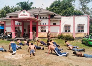 Satpol PP Amankan Belasan Pelajar Kota Bengkulu Bolos Sekolah