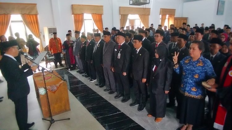 Bupati Mutasi 98 Pejabat Pemkab Kepahiang