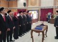 Pelantikan dan Pengambilan Sumpah 7 Komisioner KPID Bengkulu
