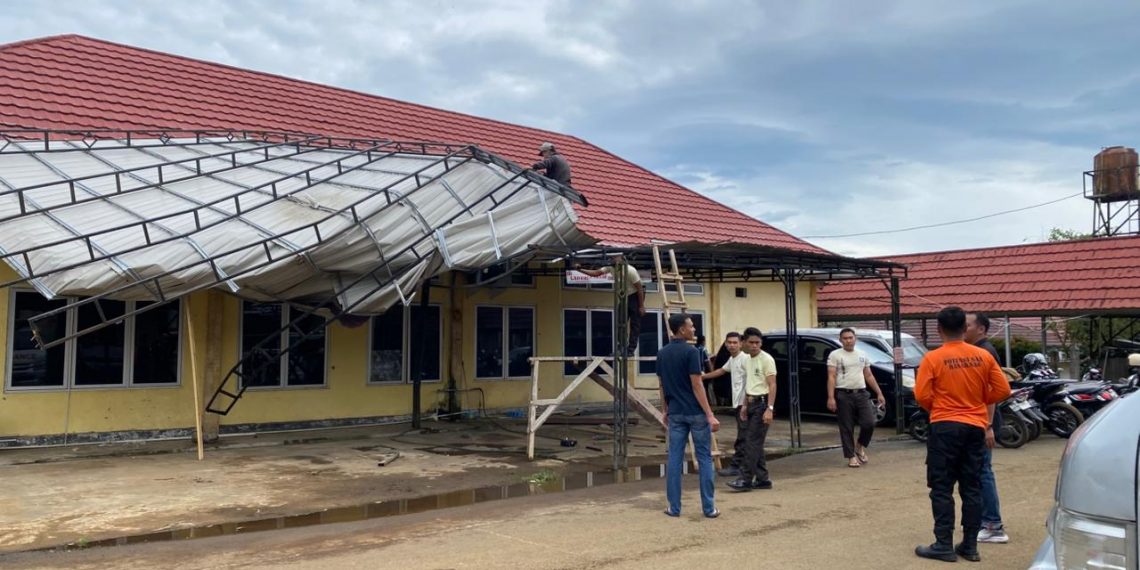 RSUD dan Rumah Warga Kepahiang Rusak Dihantam Badai