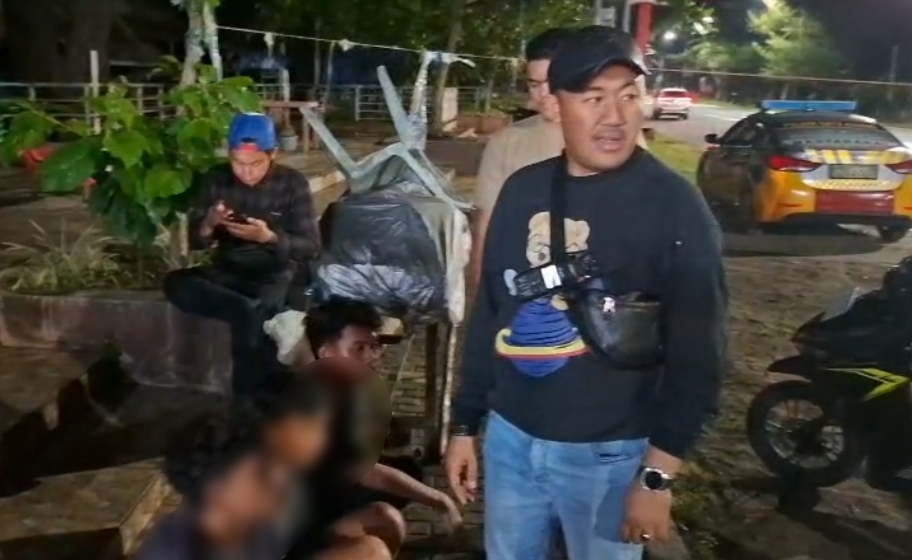 Belasan Remaja Terjaring Patroli Gabungan Polresta Bengkulu, Polisi Temukan Sajam