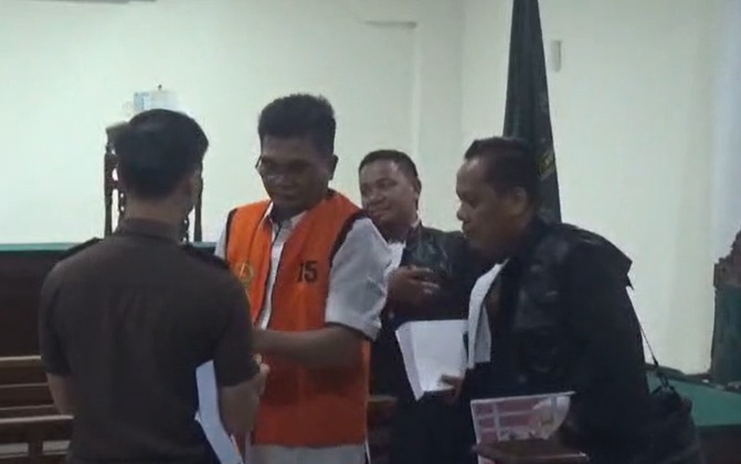 Tuntutan Hukuman Andri Paisol Mantan Bendahara Setwan DPRD Bengkulu Utara
