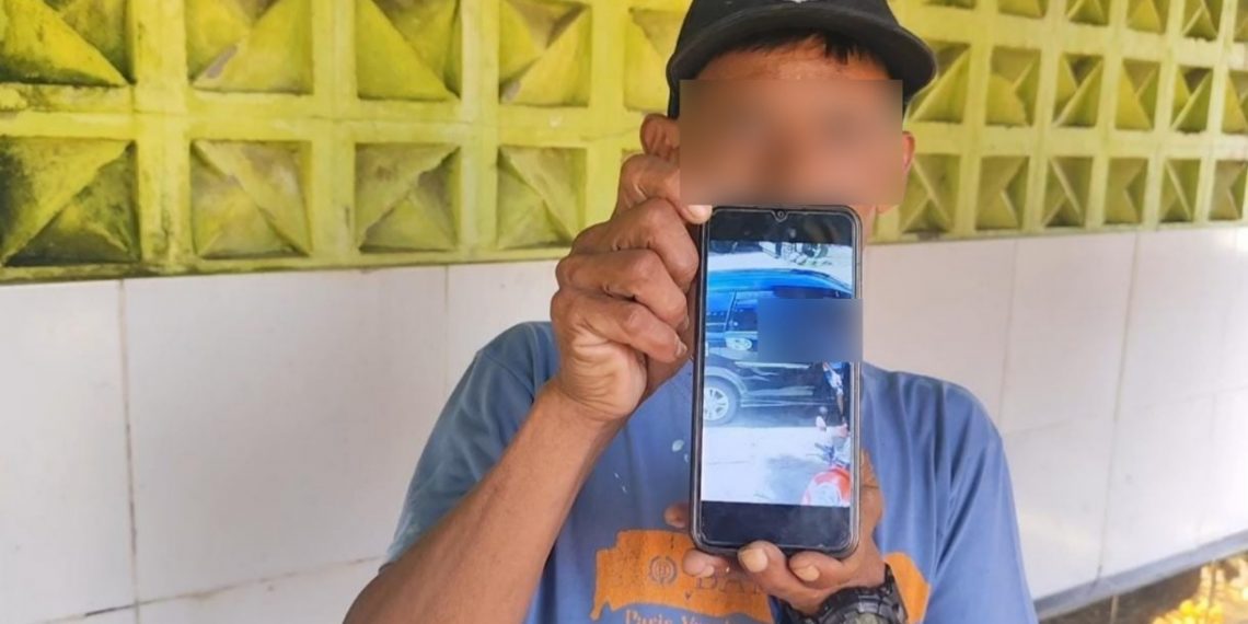 Mobil Wali Murid SDN 24 Kota Bengkulu Dirusak Oknum Juru Parkir