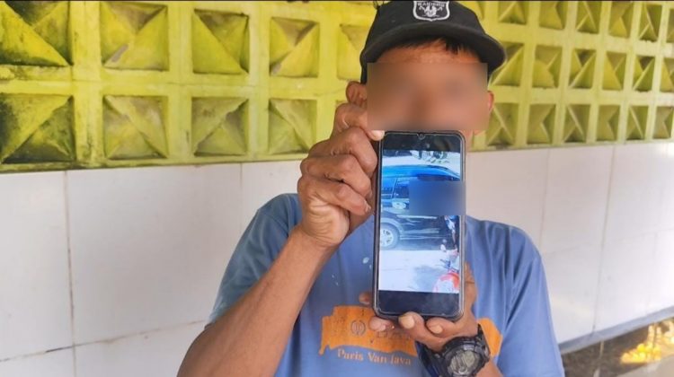 Mobil Wali Murid SDN 24 Kota Bengkulu Dirusak Oknum Juru Parkir