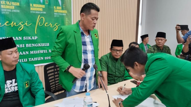 Alasan 8 DPC Tolak Muswil ke-10 PPP Provinsi Bengkulu