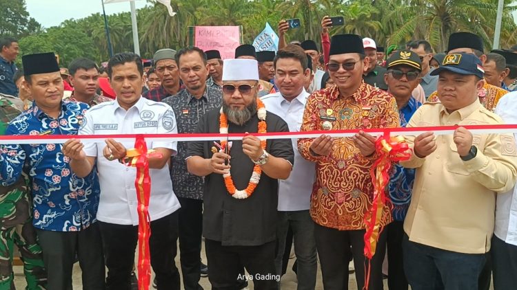 Gubernur dan Bupati Resmikan Jembatan Martan Penghubung Wilayah Pesisir Seluma