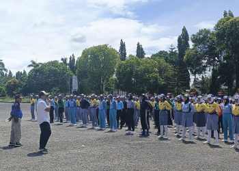 322 Pelajar Bengkulu Utara Ikuti Latihan Gabungan, Sosialisasi Awal Paskibraka 2026 Dimulai