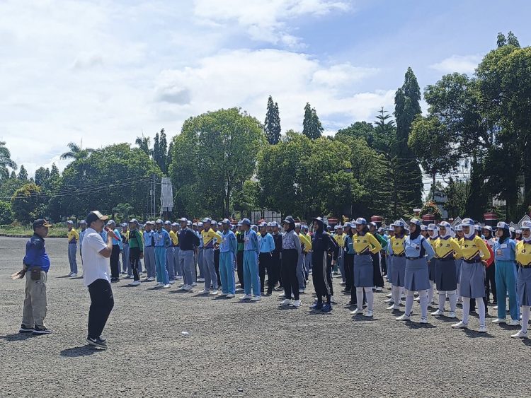 322 Pelajar Bengkulu Utara Ikuti Latihan Gabungan, Sosialisasi Awal Paskibraka 2026 Dimulai