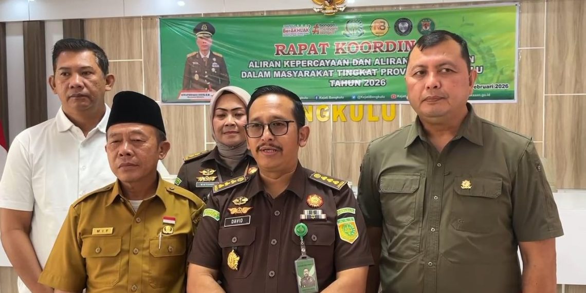 Rakor Pakem 2026, Asintel Kejati Bengkulu: Kerjasama Lintas Sektor Jadi Kunci Utama 