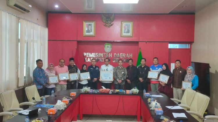 Kepatuhan Standar Pelayanan Publik, Ombudsman RI Beri Penghargaan 7 OPD Pemkab Seluma