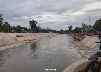 Penjagaan Saluran Irigasi Bendung Air Seluma Diperketat, Omset Pedagang Merosot