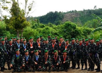 Harumkan Kabupaten Seluma, 13 Prajurit Yon TP 891 Maharaja Sakti Sabet Medali Berbagai Perlombaan