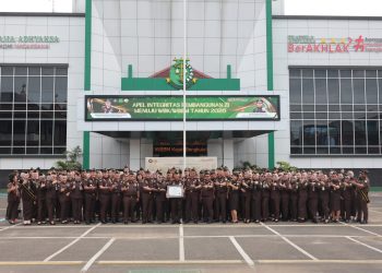 Teguhkan Komitmen, Kajati Bengkulu Pimpin Apel Zona Integritas WBBM