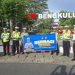 Satlantas Polresta Bengkulu Berbagi Takjil di Simpang Lima Ratu Samban
