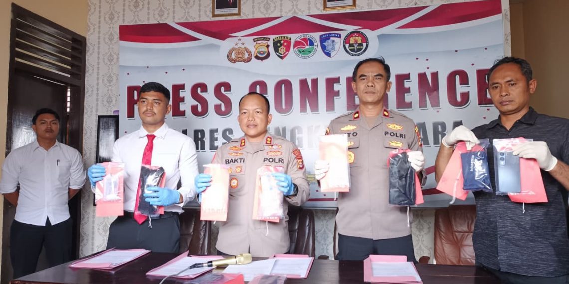 Tiga Kurir Sabu Ditangkap, Polres Bengkulu Utara Tegaskan Komitmen Berantas Narkotika
