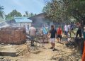 Warung dan Bengkel di Air Bikuk Mukomuko Terbakar